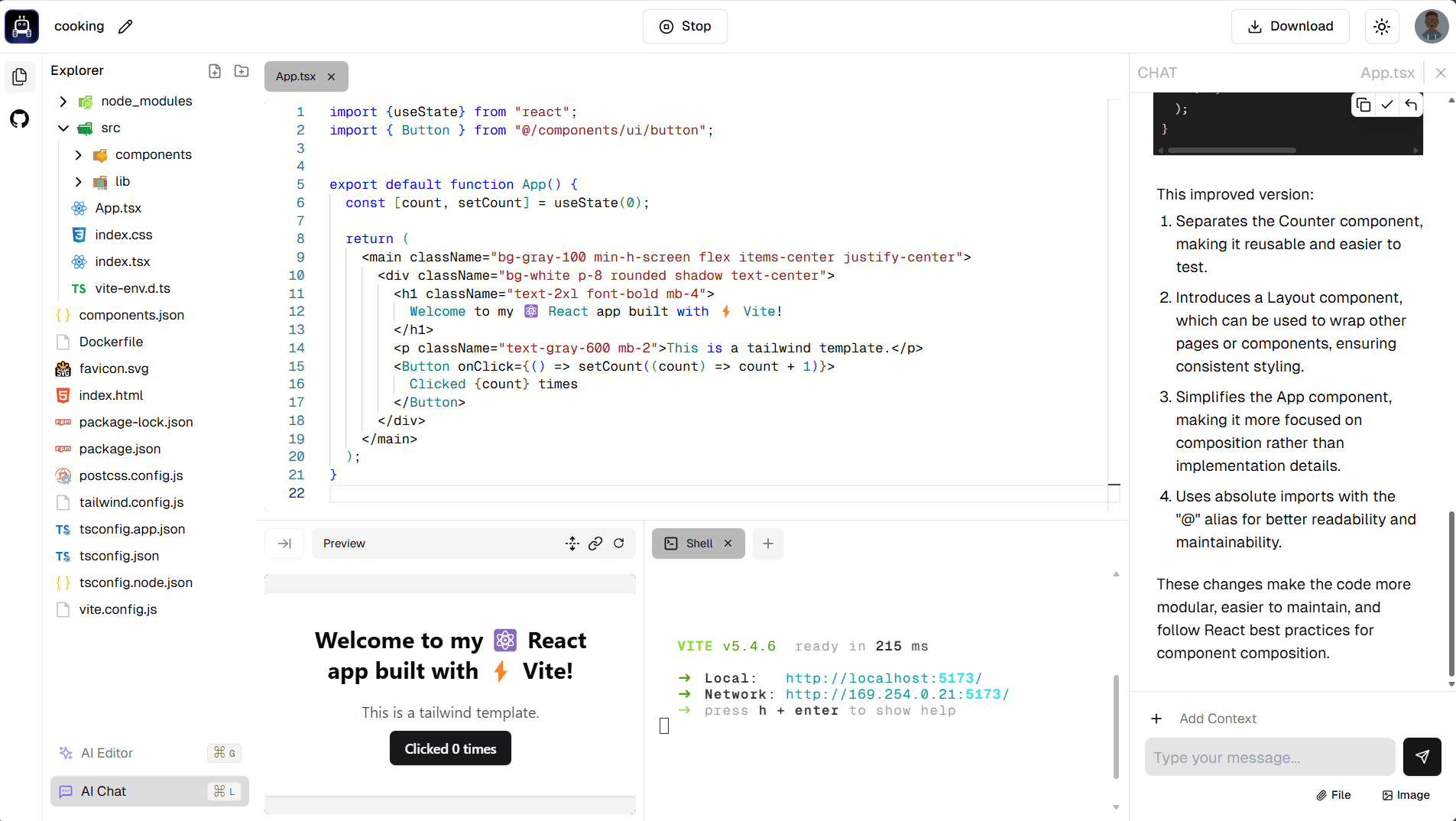 SaaS Dashboard